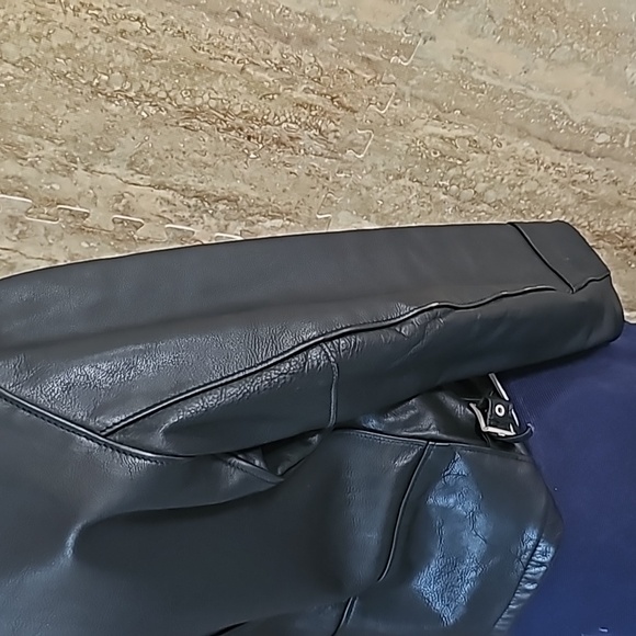 Scott NYC Leather Jacket Mens 40 - Picture 8 of 16